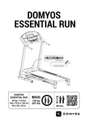 Domyos ESSENTIAL RUN Manual Del Usuario