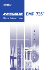 Epson EasyMp EMP-735 Manual De Instrucciones