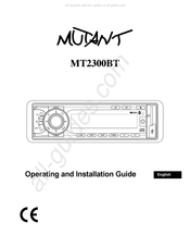 Mutant MT2300BT Manual De Instrucciones