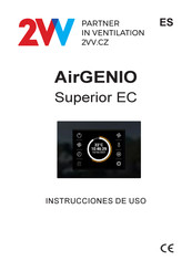 2VV AirGENIO Superior EC Instrucciones De Uso