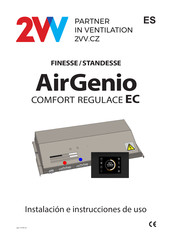 2VV AirGenio FINESSE Manual Del Usuario