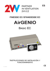 2VV AirGENIO STANDESSE EC Manual Del Usuario