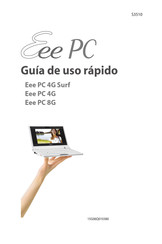 Eee PC 4G Surf Guía De Uso Rápido