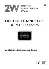 2VV VCS-R4-SU-S-MA-AC 6 Instalación E Instrucciones De Uso