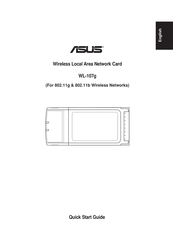 Asus WL-107g Manual Del Usuario