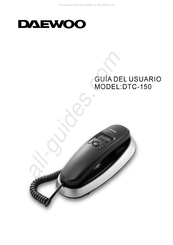 Daewoo DTC-150 Guia Del Usuario