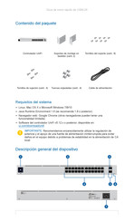 UniFi USW-24 Guia De Inicio Rapido