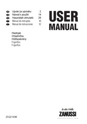 Zanussi ZRG614SW Manual De Instrucciones