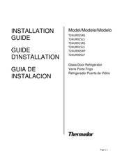 Thermador T24UR925LS Guia De Instalacion