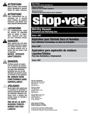 Shop-Vac 16RT Serie Manual Del Usuario