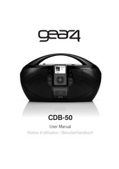 Gear4 CDB-50 Manual Del Usuario