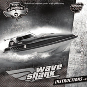 JUNIOR HOBBY TOP RAIDERS WAVE SHARK Manual De Instrucciones