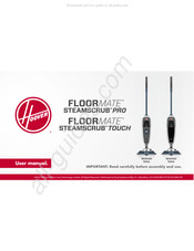 Hoover FLOORMATE STEAMSCRUB TOUCH Manual Del Usuario