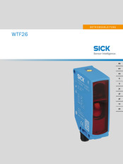 SICK WTF26 Manual Del Usuario