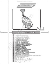 Ghibli FRECCIA 15 Manual De Uso Y Mantenimiento