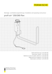 FRÄNKISCHE profi-air 250 flex Manual Del Usuario