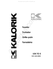 Kalorik USK TO 5 Manual Del Usuario