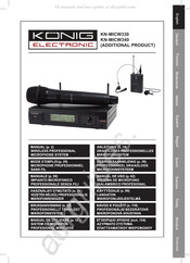 König Electronic KN-MICW330 Manual