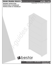 Bestar 64700-1163 Instrucciones De Ensamblaje