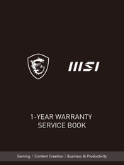 MSI Alpha 15 Manual Del Usuario