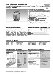 Carlo Gavazzi DUB 71 C B48 Manual Del Usuario
