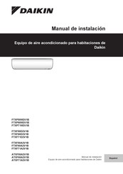 Daikin FTXF50D2V1B Manual De Instalación