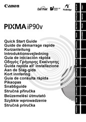 Canon PIXMA ip90v Guía De Iniciación Rápida