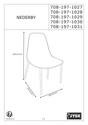 Jysk NEDERBY 708-197-1027 Guia De Inicio Rapido