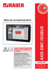 Rauch AXIS EMC ISOBUS Manual Complementario