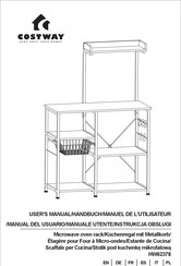 Costway HW62378 Manual Del Usuario