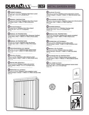 USP DURAMAX Palladium Alto Almacenar Casillero Instrucciones De Montaje