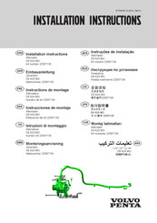 Volvo Penta 22587139 Instrucciones De Montaje