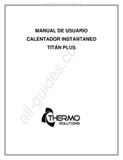 Thermo Solutions TITAN PLUS Manual De Usuario