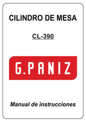 G. Paniz CL-390 Manual Del Usuario