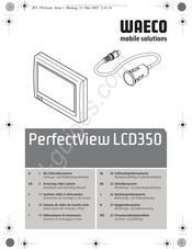 Waeco PerfectView LCD350 Instrucciones De Montaje