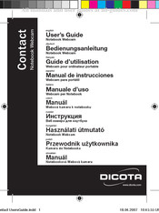 Dicota Contact Manual De Instrucciones