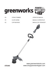 GreenWorks POWERALL 48V Manual Del Operador