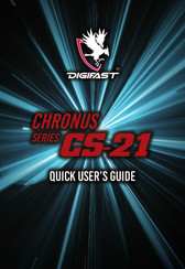 Digifast CHRONUS CS-21 Serie Guía Rápida Del Usuario