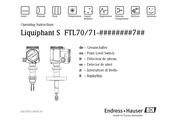 Endress+Hauser Liquiphant S FTL70 Instrucciones De Operación