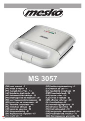 Mesko MS 3057 Manual De Uso