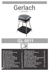 Gerlach Germany GL 6611 Manual De Uso