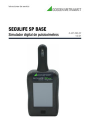 Gossen MetraWatt SECULIFE SP BASE Manual De Instrucciones