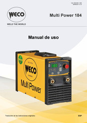 Weco Multi Power 184 Manual De Uso