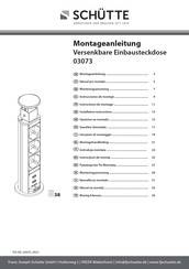 SCHÜTTE 03073 Instrucciones De Montaje