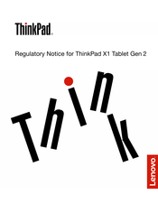 Lenovo ThinkPadX1Gen2 Manual De Instrucciones