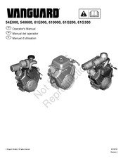 Vanguard 610000 Manual Del Operador