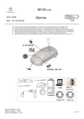 PEUGEOT 16 128 000 80 Instrucciones De Montaje