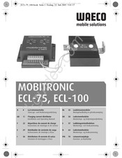 Waeco MODITRONIC ECL-100 Instrucciones De Montaje Y De Uso