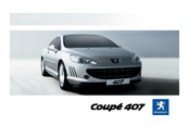 PEUGEOT Coupé 407 2009 Manual Del Usuario