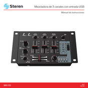 Steren MIX-135 Manual De Instrucciones